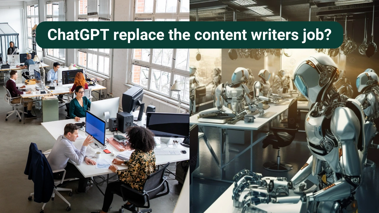 chatgpt replace the content writers