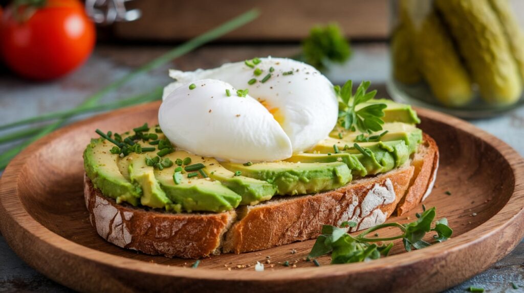 Avocado Toast with Poached Egg