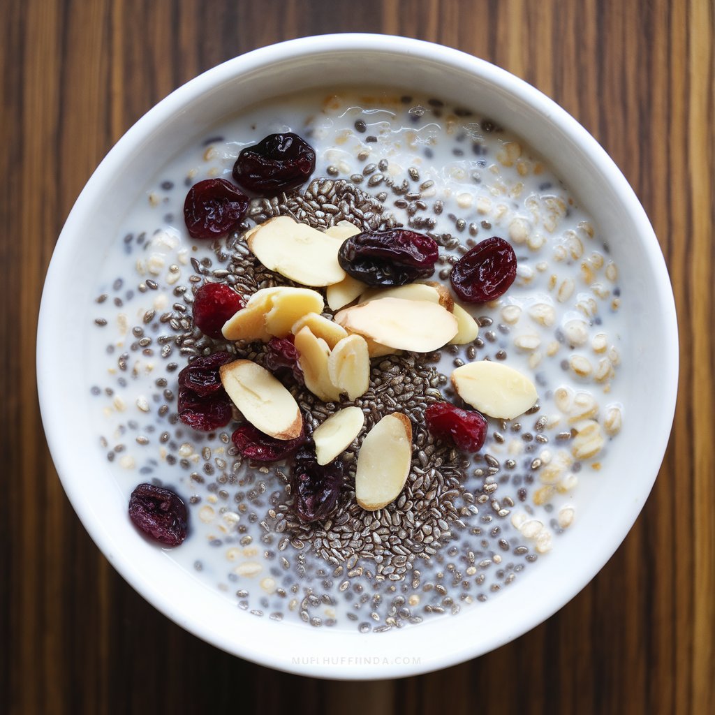 Overnight Oats with Chia Seeds