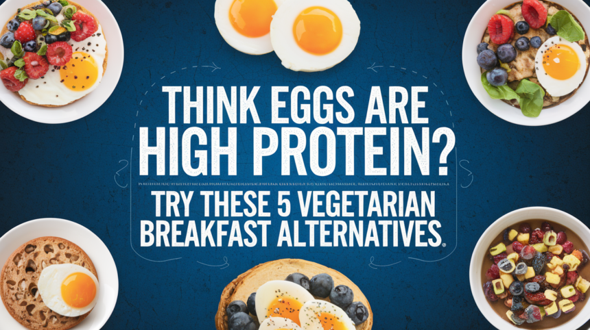 Think Eggs Are High Protein