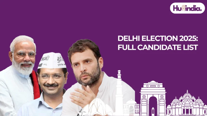 Delhi Election 2025: Total Seats, Full Candidate List from All Parties and Constituencies