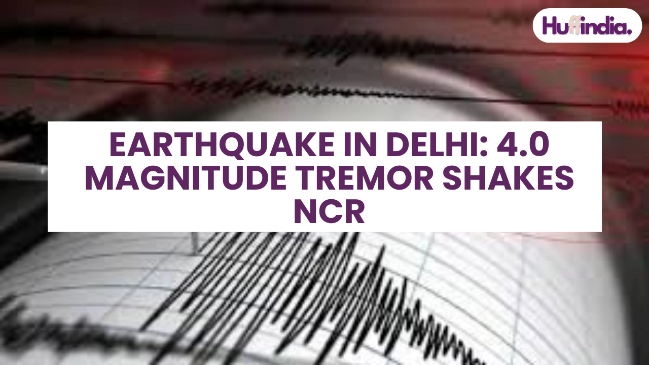 Earthquake in Delhi: 4.0 Magnitude Tremor Shakes NCR