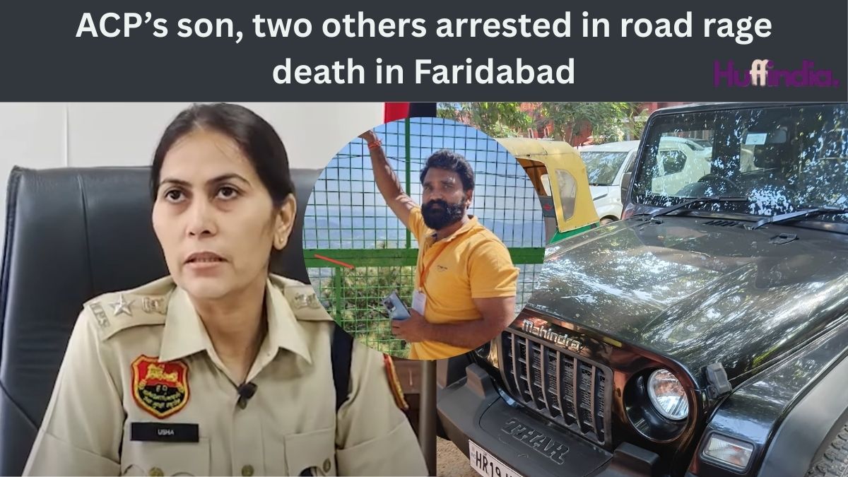 ACP’s son, two others arrested in road rage death in Faridabad