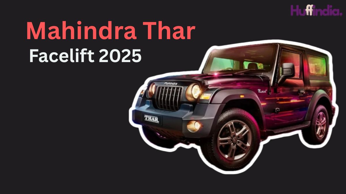 Mahindra Thar facelift 2025