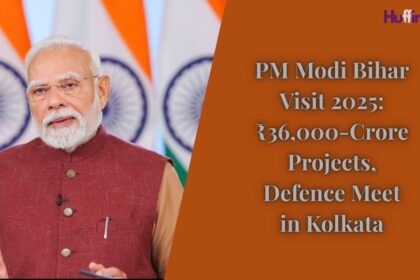 PM Modi Bihar Visit 2025 ₹36,000-Crore Projects, Defence Meet in Kolkata