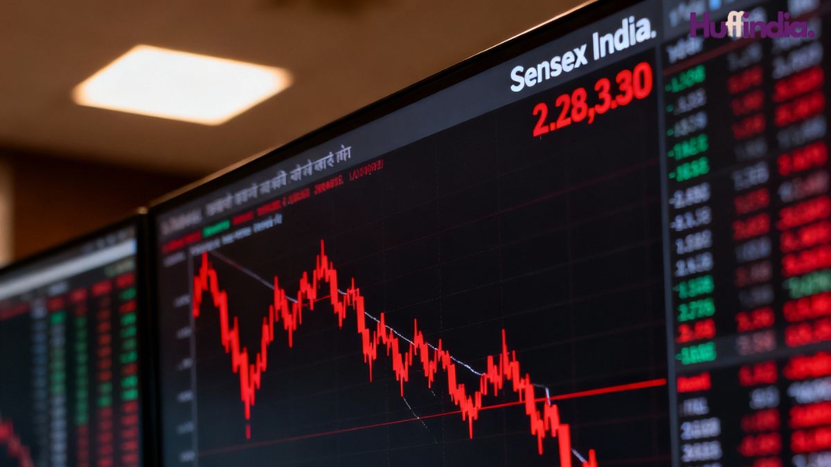Sensex crash September 2025