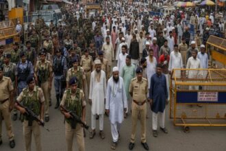 Heavy security deployment in Bareilly during Friday prayers amid religious tensions
