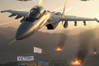 Indian Air Force military operation showing strategic success and ceasefire outcome