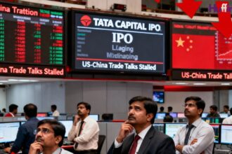 Indian equity market faces pressure from US-China tariff fears as Tata Capital debuts