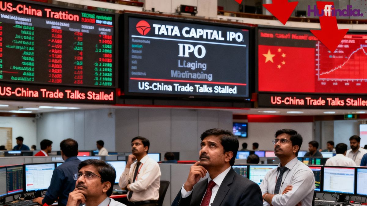 Indian equity market faces pressure from US-China tariff fears as Tata Capital debuts