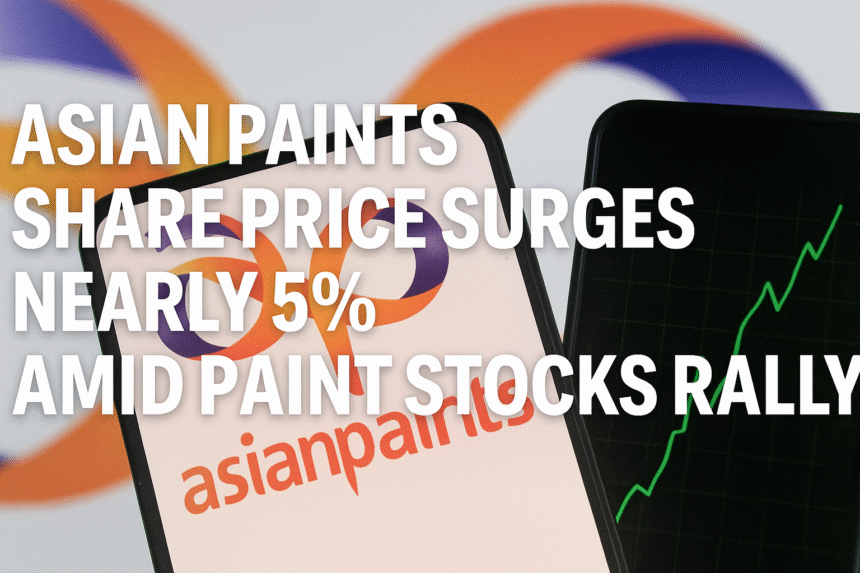 asian paints share price