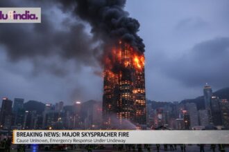 Hong Kong high-rise fire