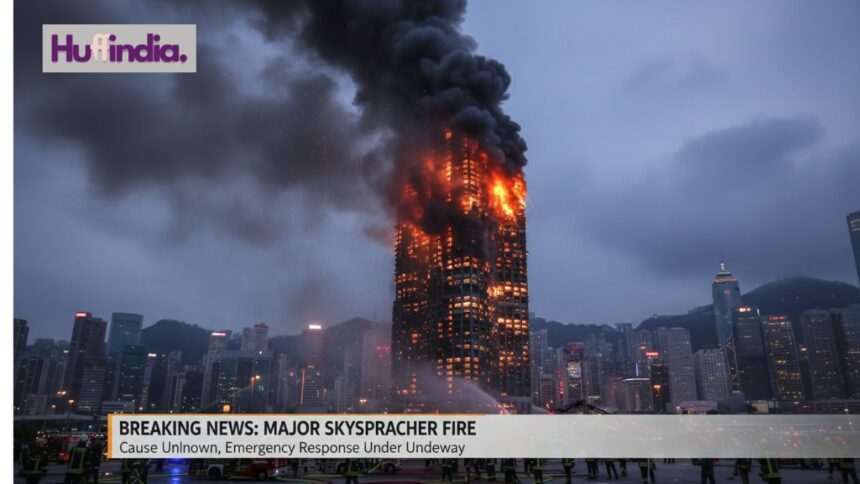 Hong Kong high-rise fire