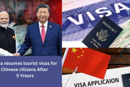 India resumes tourist visas for Chinese citizens After 5 Yrears