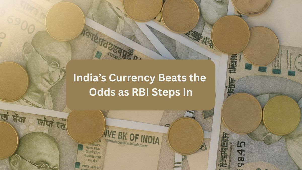 India’s Currency Beats the Odds as RBI Steps In