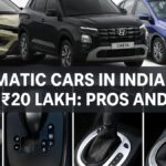 automatic cars in India under 20 lakh
