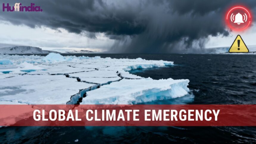 Arctic ice melt 2025