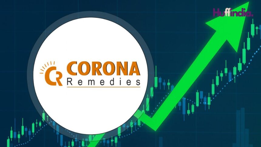Corona Remedies share price live