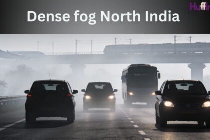 Dense fog North India