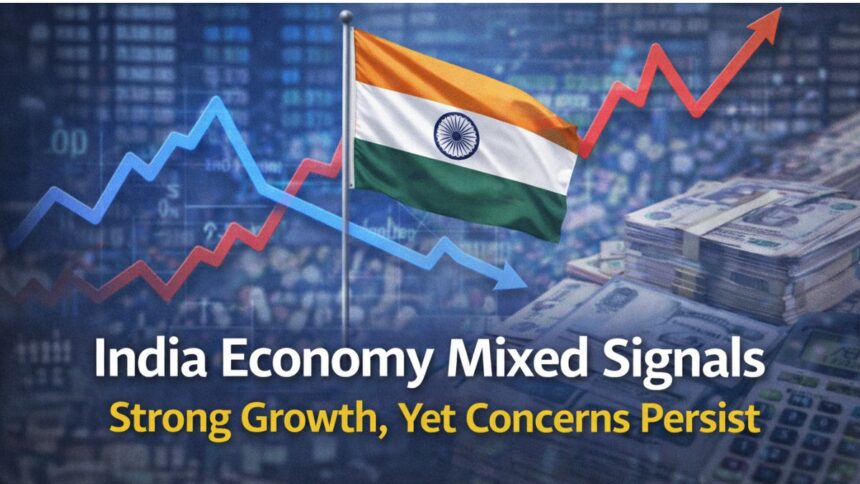 India economy mixed signals