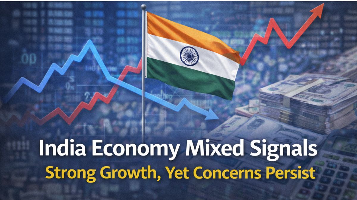 India economy mixed signals