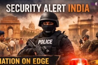 Security alert in India