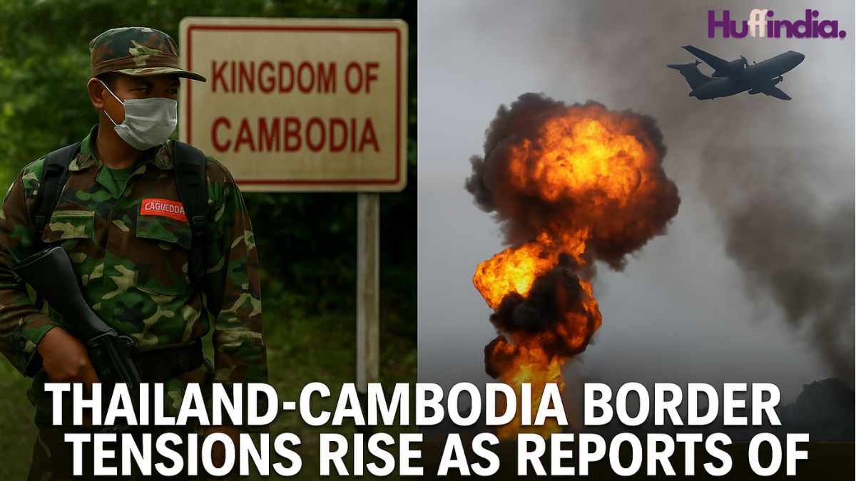 Thailand–Cambodia Border Tensions Rise as Reports of Airstrikes Surface Thailand Cambodia border tensions