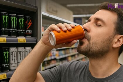 drinking eight energy drinks per day