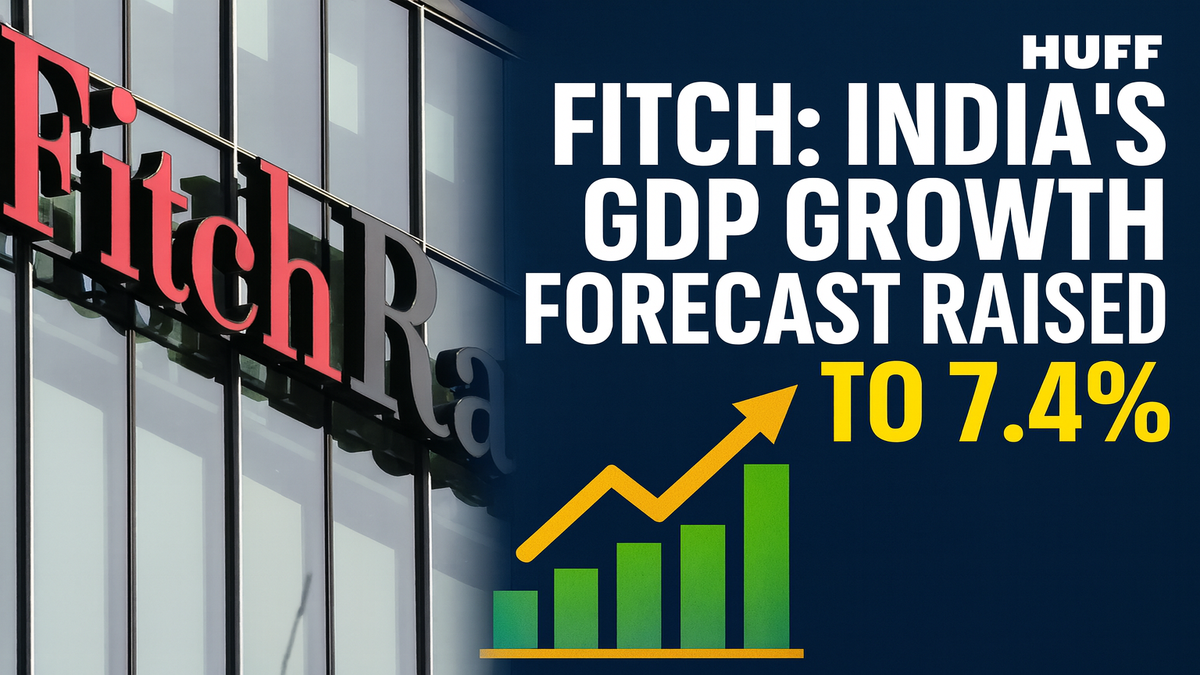 Fitch Raises India’s FY26 Growth Forecast to 7.4%: Strong Consumption, Rising Incomes Drive Economic Optimism Fitch India Growth Forecast,