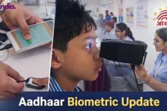 Aadhaar biometric update