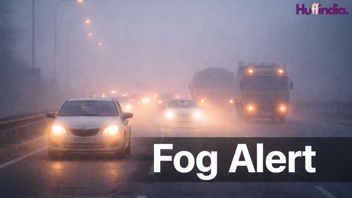 Dense Fog Disrupts Travel Across North India, Authorities Issue Caution Dense fog north India January 29