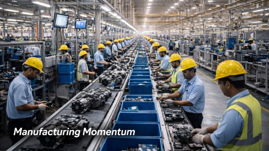 India manufacturing growth