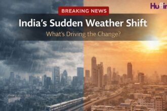 India sudden weather changes