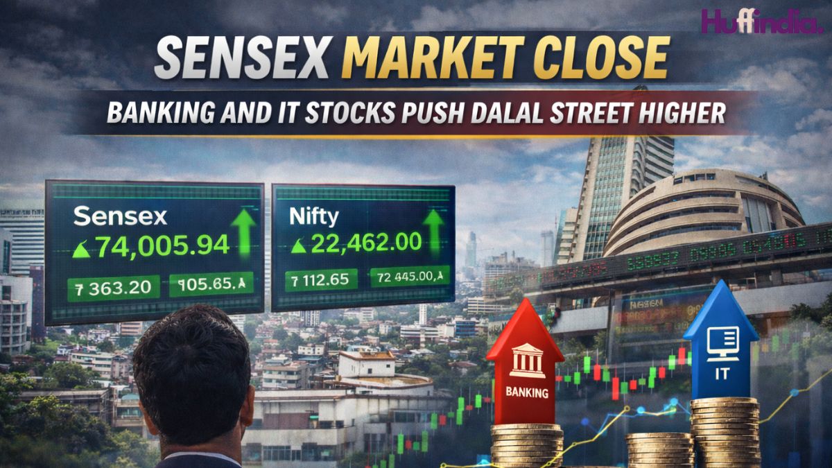Sensex market close