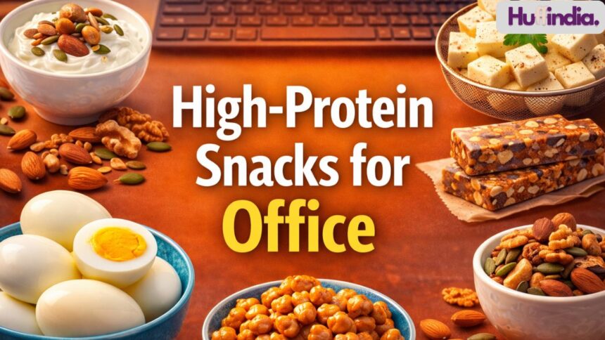 high-protein snacks for office