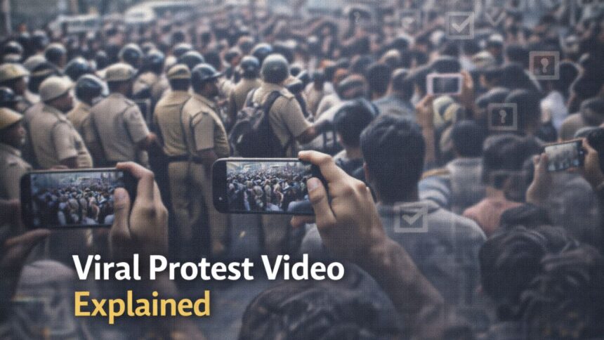 viral protest video
