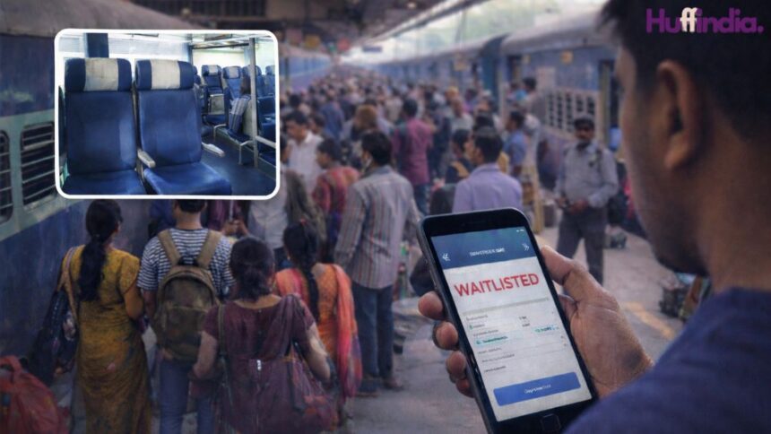 why train tickets show waitlisted