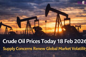 Crude oil prices today 18 Feb 2026