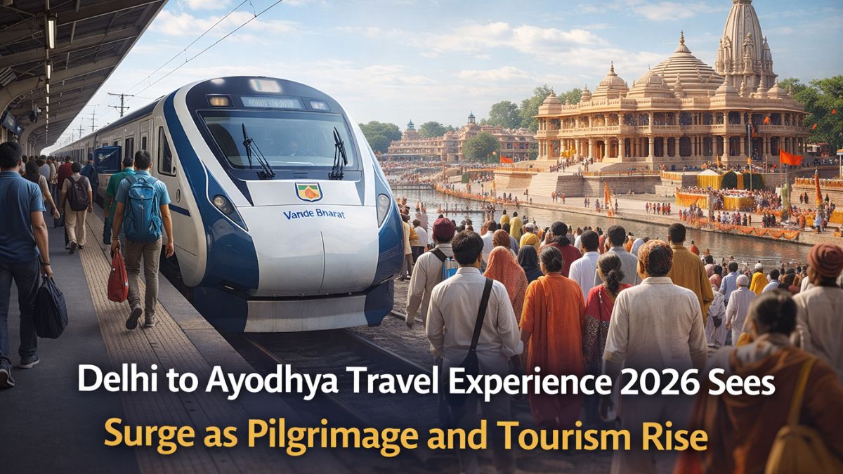 Delhi to Ayodhya Travel Experience 2026 Sees Surge as Pilgrimage and Tourism Rise Delhi to Ayodhya travel experience 2026