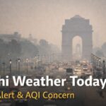 Delhi weather today 13th Feb 2026