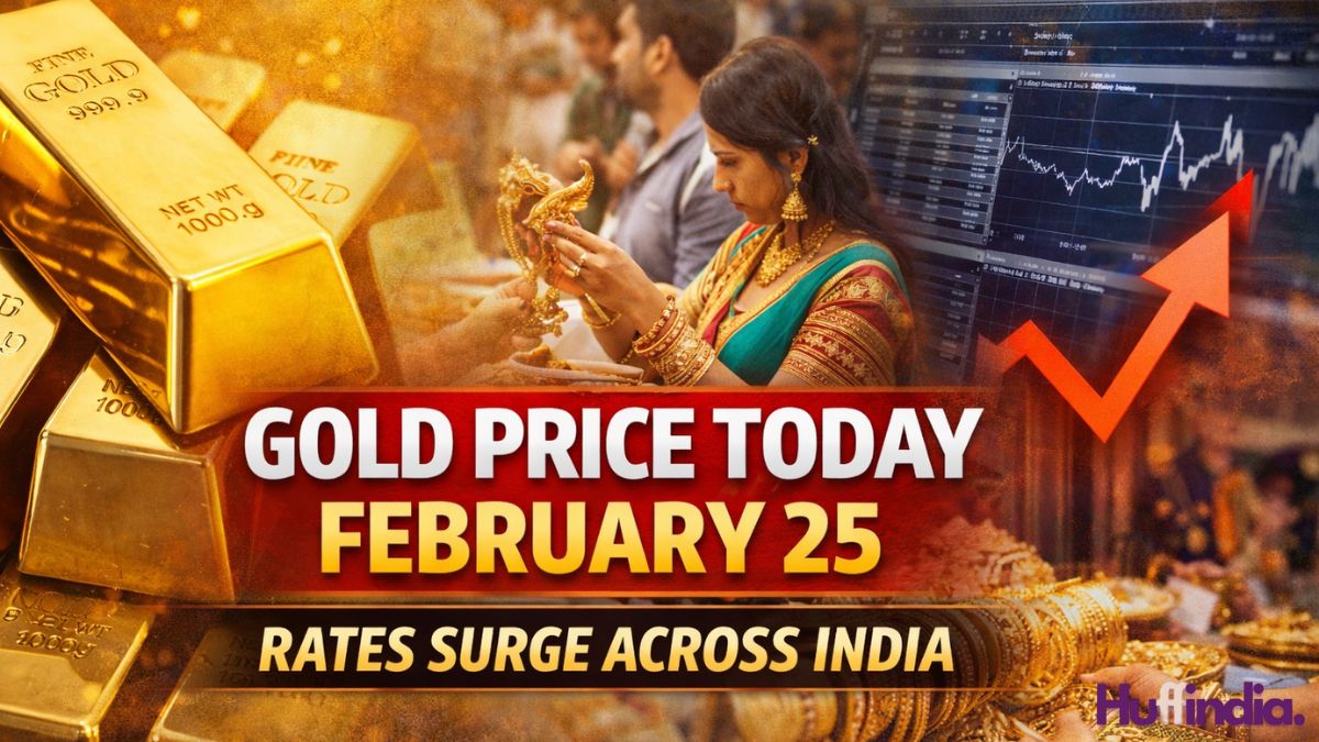 Gold price today February 25