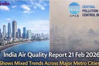 India Air Quality Report 21 Feb 2026