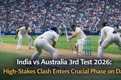 India vs Australia 3rd Test 2026