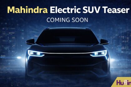 Mahindra electric SUV teaser