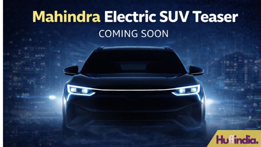 Mahindra electric SUV teaser