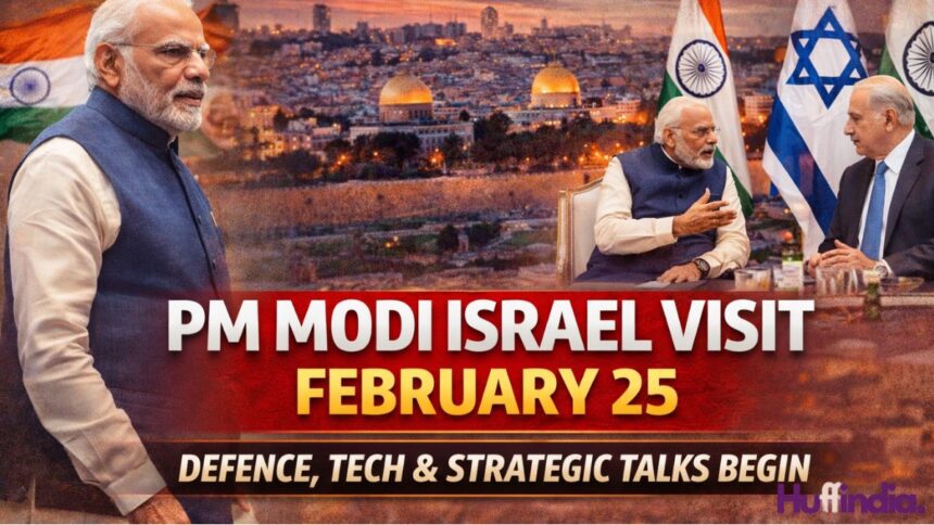 PM Modi Israel visit