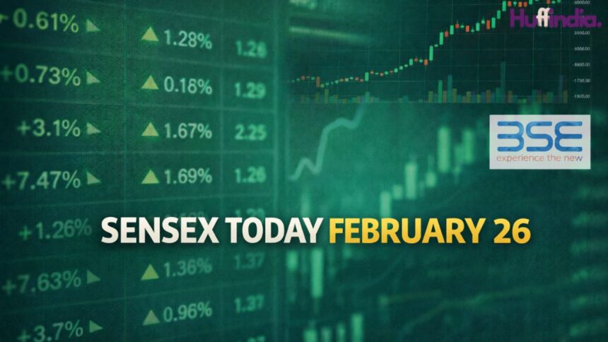 Sensex Today February 26