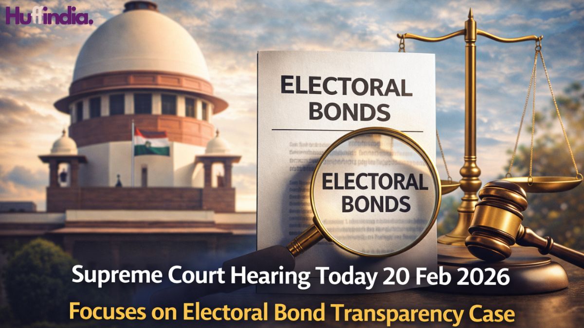 Supreme Court Scrutinises Electoral Bond Framework in 20 Feb 2026 Hearing Supreme Court hearing today 20 Feb 2026