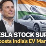 Tesla stock surge
