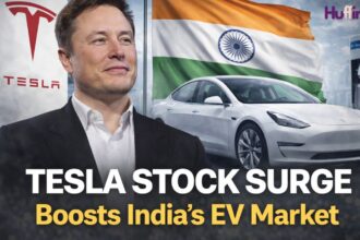 Tesla stock surge